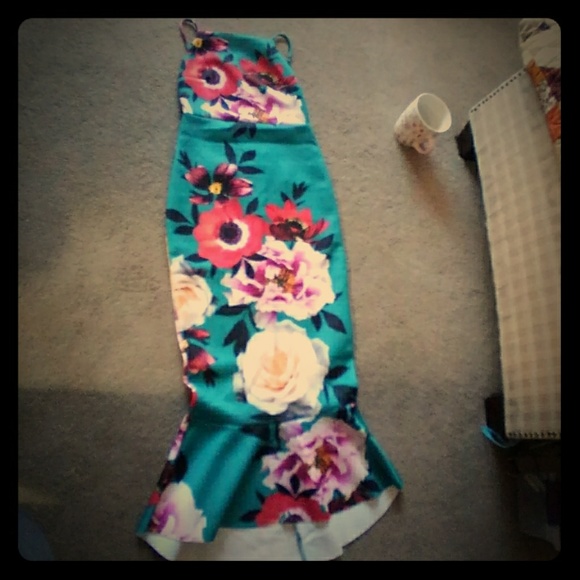 ASOS Dresses & Skirts - ASOS Scuba pencil mermaid dress size 6